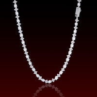 S925 4MM Star Moissanite Tennis Chain