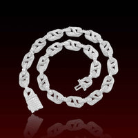 Baguette G-Link Iced Out Chain